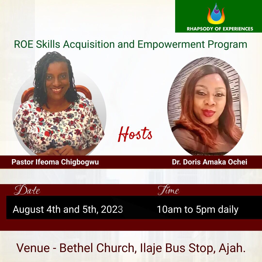 ROE Skills Acquisition & Empowerment Program